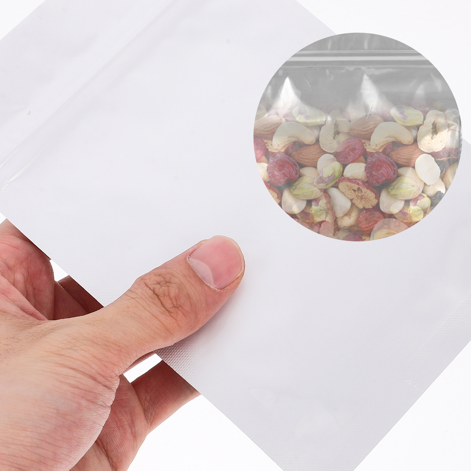 50Pcs Airtight Resealable Bags - огляд і ціна Food Snacks In Usa