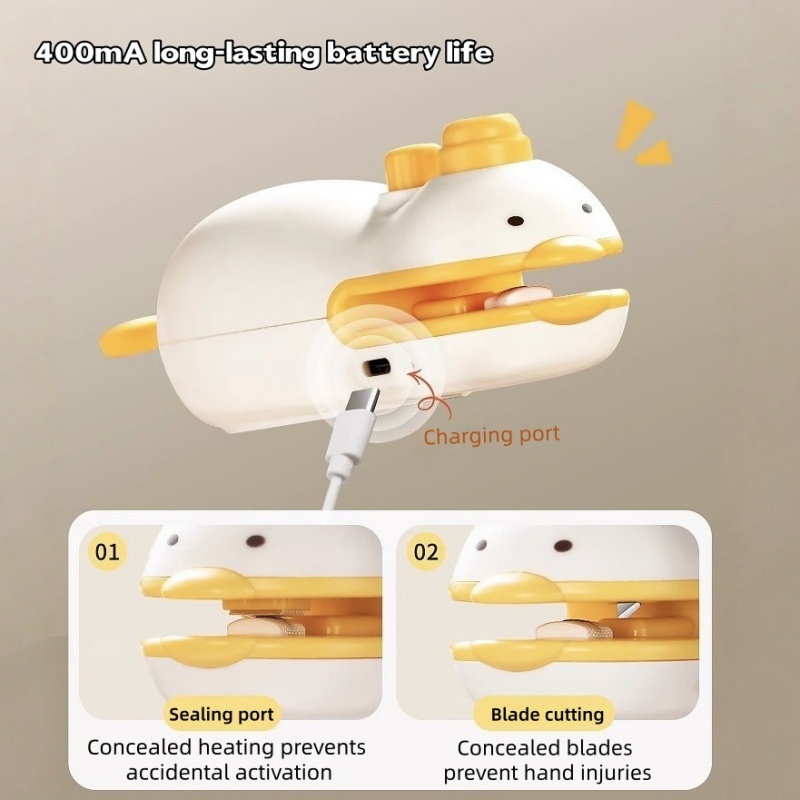 Cute Duck Rechargeable Handhel - огляд і ціна Food Snacks In Usa