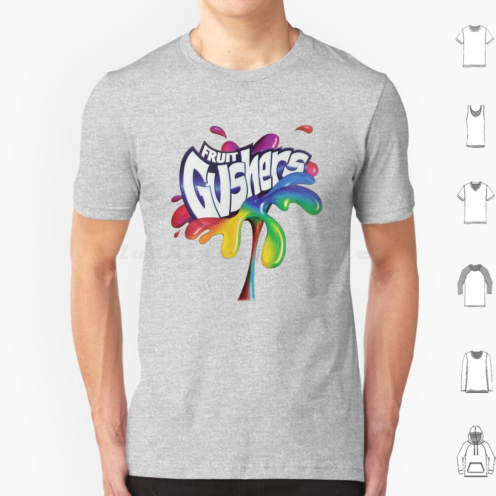 Fruit Gushers 90s Logo T Shirt - огляд і ціна Logo Food Snack
