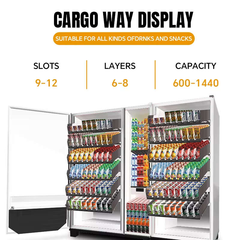 Automatic Cold Drink Vending M - огляд і ціна Food Snacks In Usa