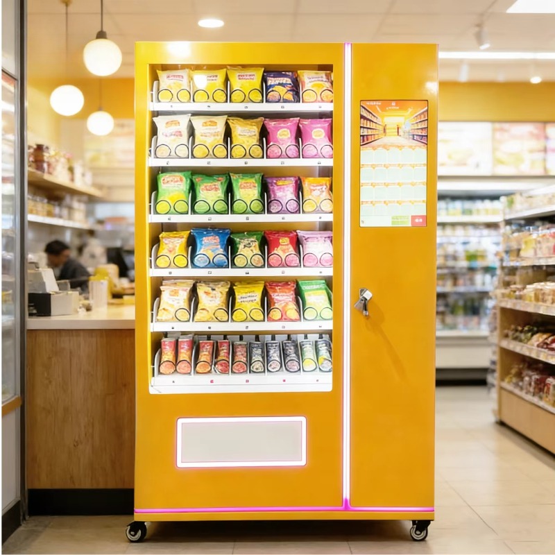 Automatic Snack Vending Machin - огляд і ціна Food Snacks In Usa