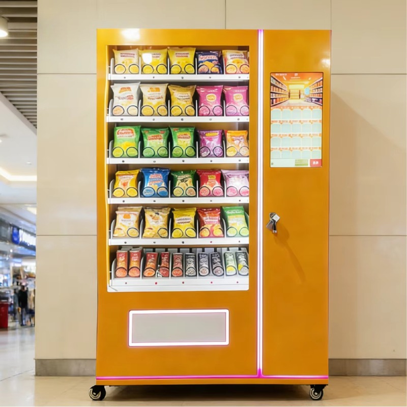 Automatic Snack Vending Machin - огляд і ціна Food Snacks In Usa