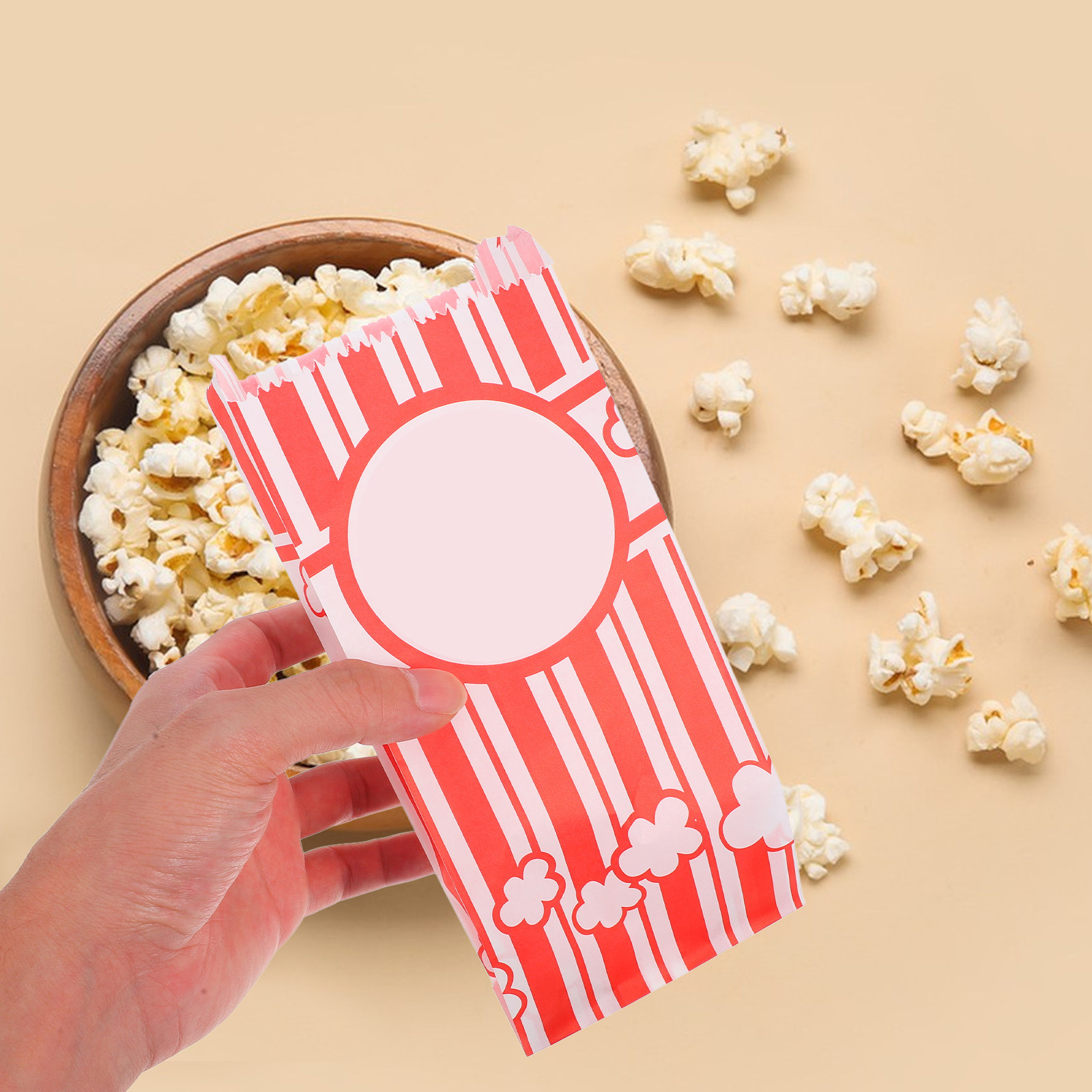 30Pcs Greaseproof Popcorn Bags - огляд і ціна Food Snacks In Usa